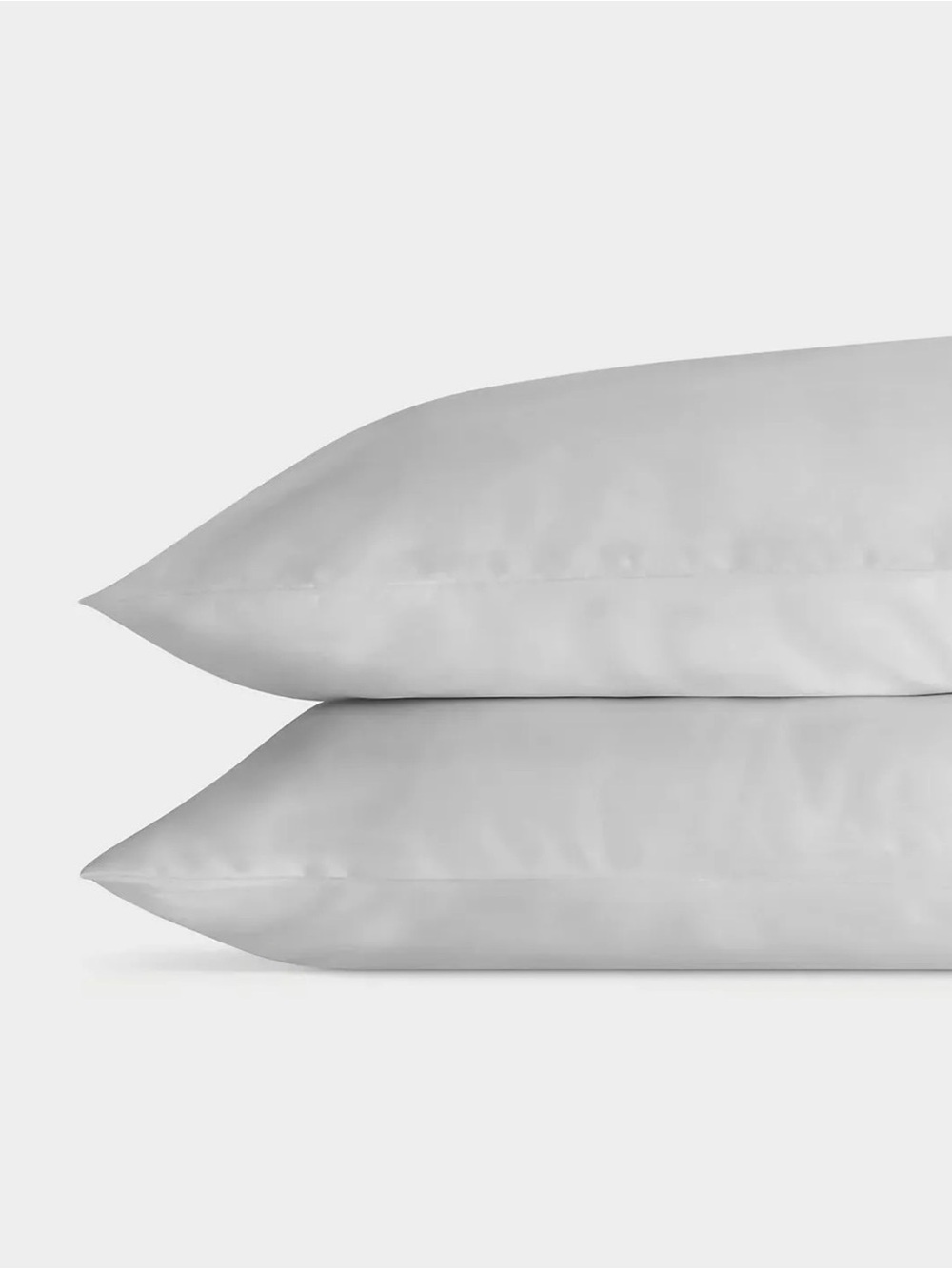 Cozy Earth Light Grey King Size Bamboo Pillowcase Set